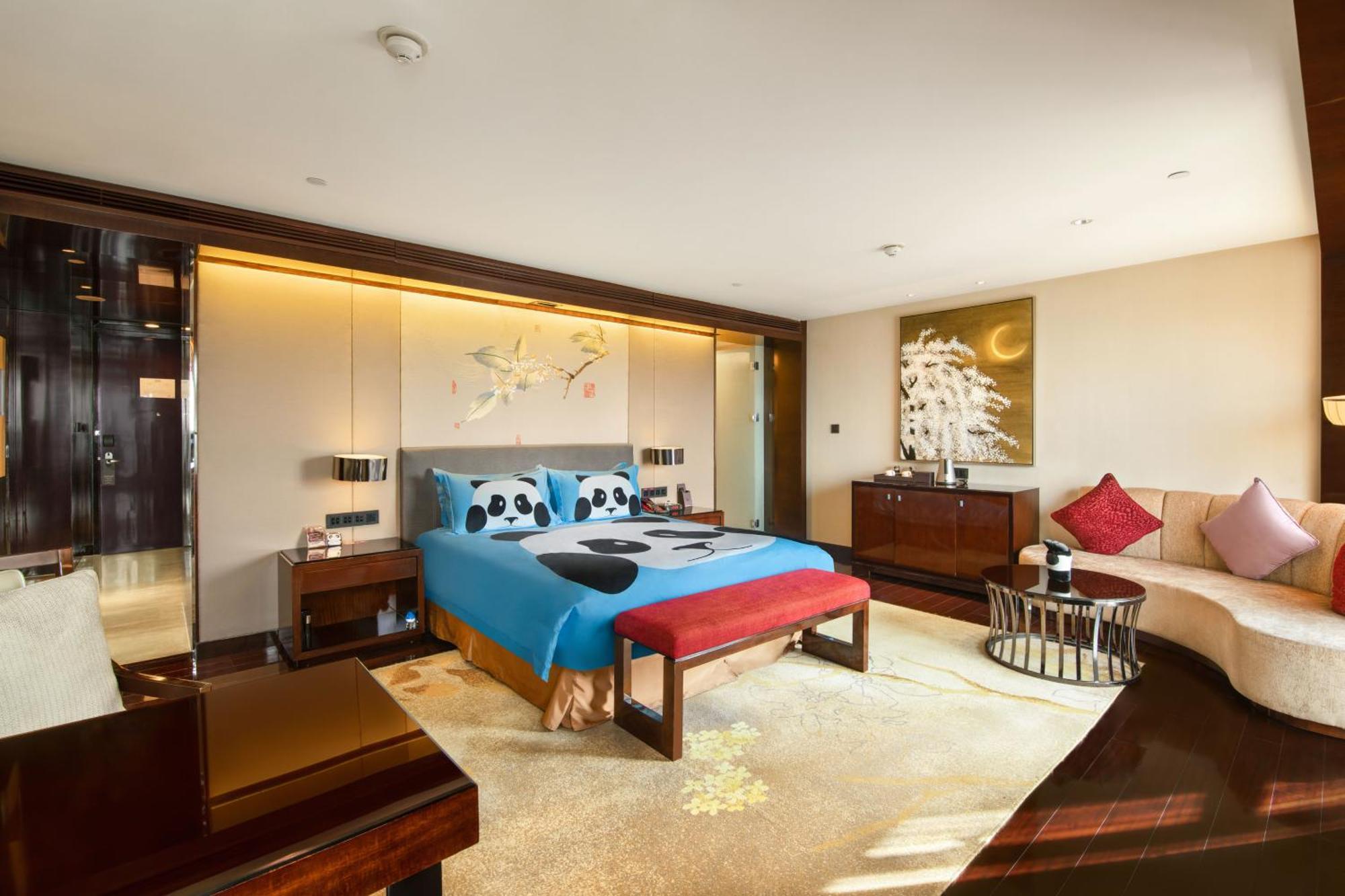 Crowne Plaza Chengdu Panda Garden By Ihg Hotell Exteriör bild